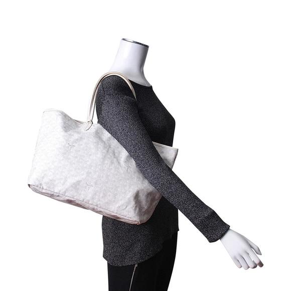 GOYARD Canvas St.Louis Tote PM White - Picture 8 of 9